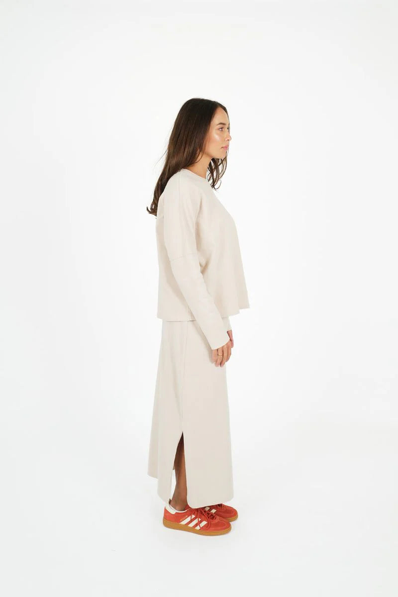 TITCHIE BANTER SKIRT - Stone