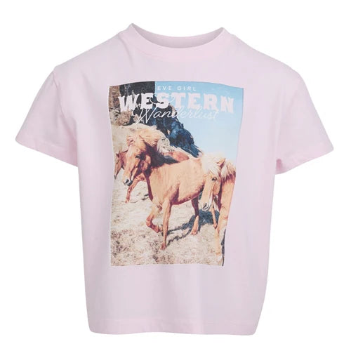 EVE GIRL WESTERN TEE - Pink