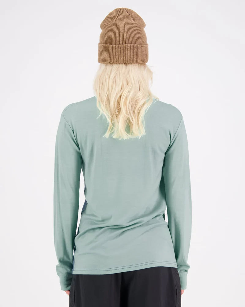 MONS ROYALE WOMENS YOTEI BF HIGH NECK -
