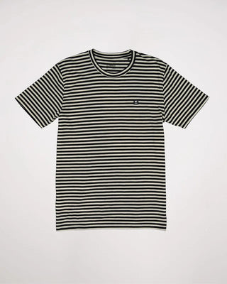 MONS ROYALE - Mens Icon Merino Classic T-Shirt - STRIPE