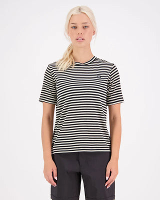 MONS ROYALE ICON WOMENS TEE - Mr Stripe