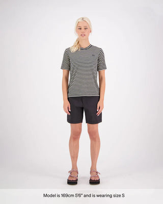 MONS ROYALE ICON WOMENS TEE - Mr Stripe
