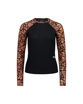 MONS ROYALE BELLA WOMENS LONG SLEEVE - Ditzy Camo / Black