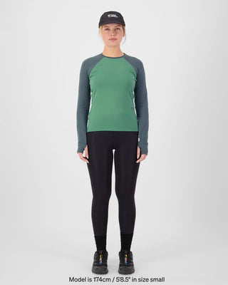 MONS ROYALE BELLA WOMENS LONG SLEEVE - Ditzy Camo / Black