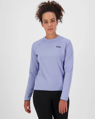 MONS ROYALE - QUAD FLEECE PULLOVER - Skyline