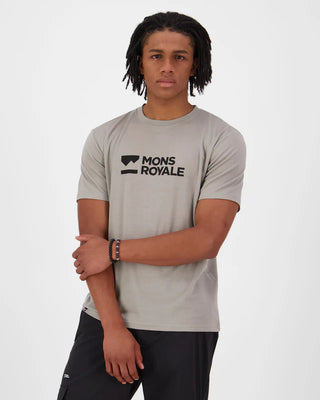MONS ROYALE ICON MENS T-SHIRT - Dried Sage