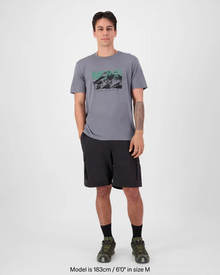 MONS ROYALE ICON MENS T-SHIRT - Steel Grey