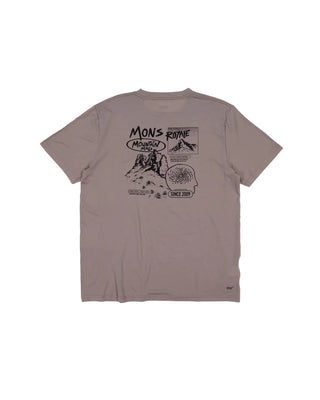 MONS ROYALE ICON MENS T-SHIRT - Cinder