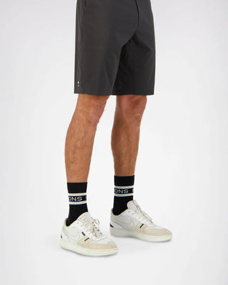 MONS ROYALE - Signature Merino Crew Sock  - Black