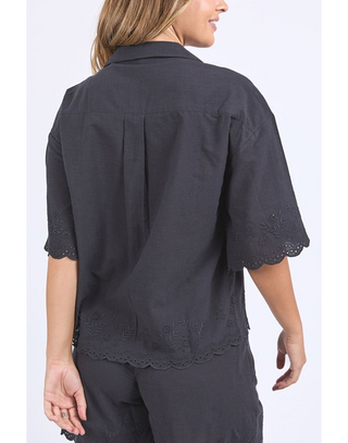 FOXWOOD MADELEINE SHIRT - Black