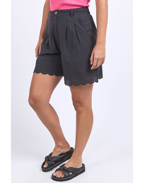 FOXWOOD MADELEINE SHORT - Black