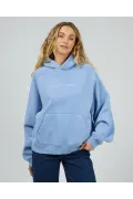 SILENT THEORY LOGO HOODIE - Light Blue
