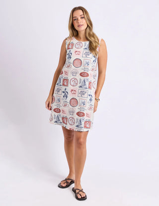 FOXWOOD - FRENCH RIVIERA DRESS - Print