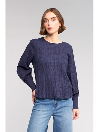 KNEWE VOLUME TOP - Ink