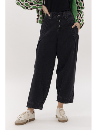 MI MOSO RENEGADE JEAN - Black