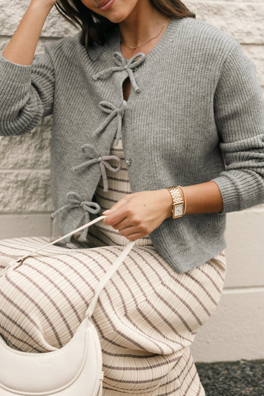 PRICKLE & POLLY - Bow Cardi