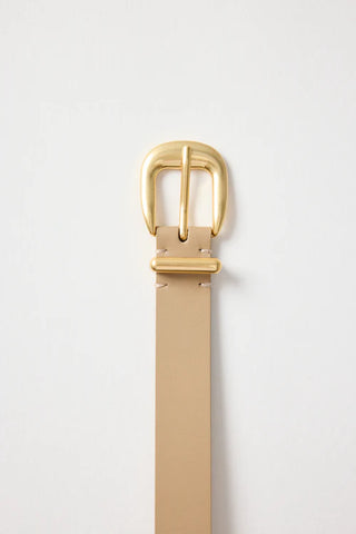 AMONG THE BRAVE BELT - LEATHER SAND