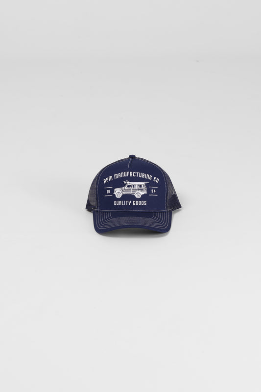 RPM CRUISER TRUCKER  CAP - Navy