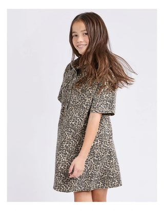 EVE GIRL HOLLY DRESS - Leopard