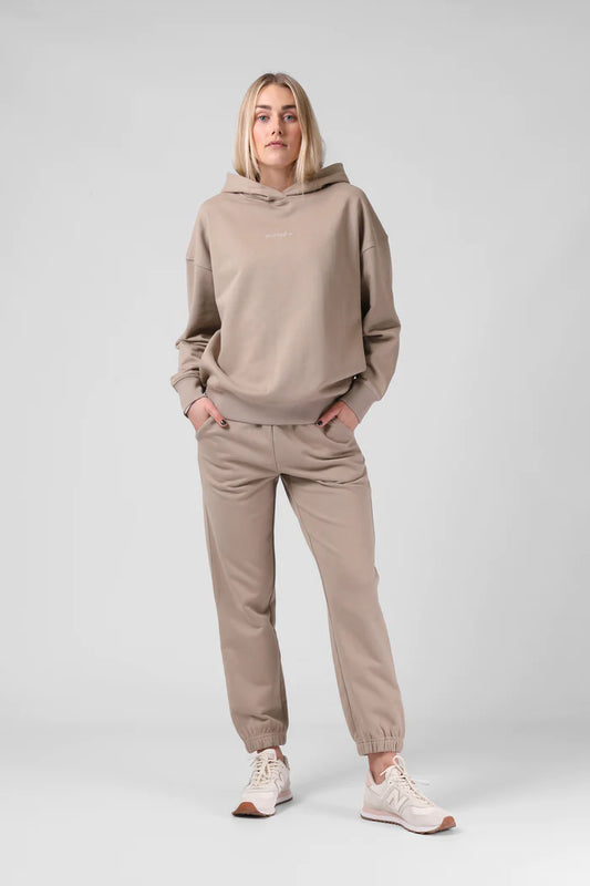 RPM SCRIPT TRACKY PANT - Warm Taupe