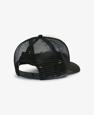 SUPERDRY - MESH TRUCKER CAP - WASHED BLACK/ECRU
