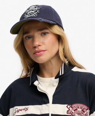 SUPERDRY - VINTAGE CREST BASEBALL CAP - DARK NAVY