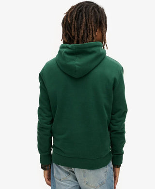 SUPERDRY LO-FI  OUTDOOR GRAPHIC HOODIE - Bengreen  Marle