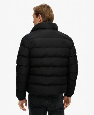 SUPERDRY - SPORTS PUFFER JACKET - Black