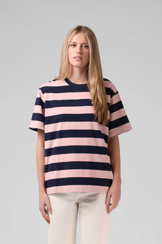 RPM OS TEE - Pink Stripe