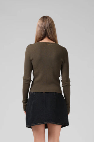 RPM - KNITTED L/S - Olive