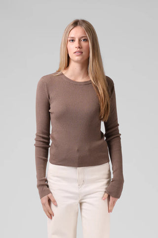 RPM - KNITTED L/S - Taupe
