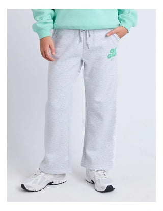 EVE GIRL SPORTS CLUB FLARE TRACKPANT - SNOW MARLE
