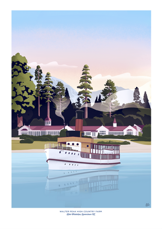 LOVE THY LAND - WALTER PEAK -  A4