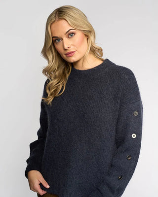 KNEWE LUCA SWEATER - Ink