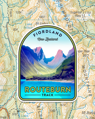 LOVE THY LAND - Fiordland/Milford Sound - Sticker