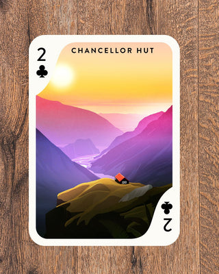 LOVE THY LAND -  PLAYING CARDS - BACKCOUNTRY HUTS
