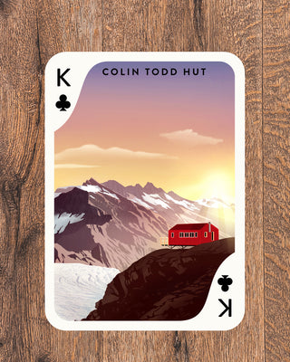 LOVE THY LAND -  PLAYING CARDS - BACKCOUNTRY HUTS