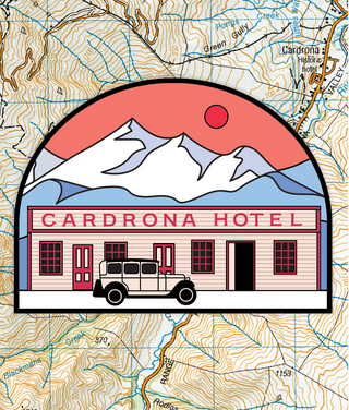 LOVE THY LAND - Cardrona Hotel Sticker - Sticker
