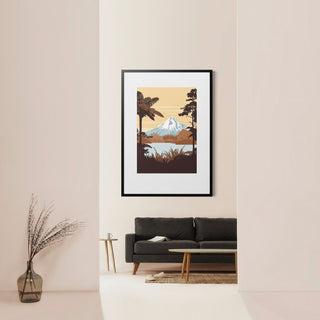 LOVE THY LAND - MT TARANAKI A4