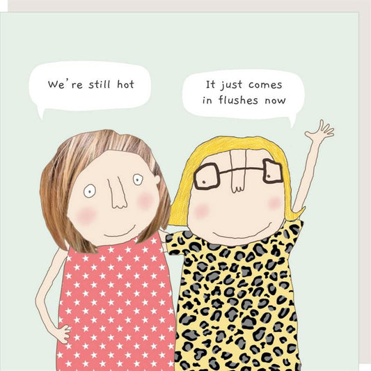 ROSIE MADE A THING CARDS - Flushes - Birthday Card