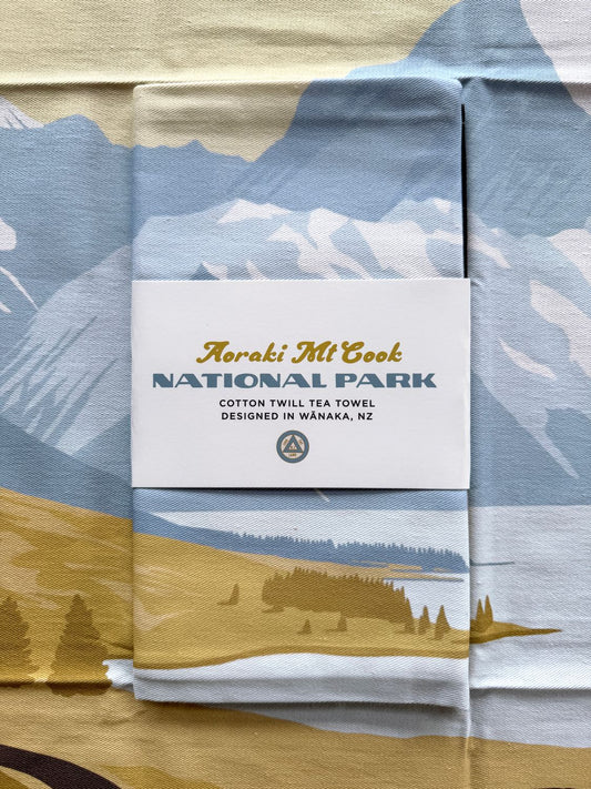 LOVE THY LAND - Aoraki Tea Towel