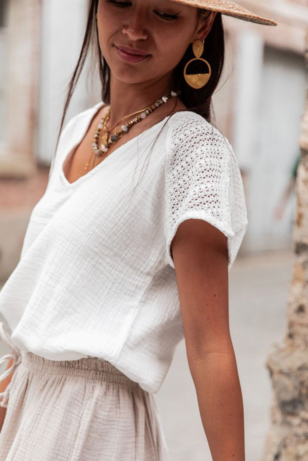 PRICKLE & POLLY - Lace Tee