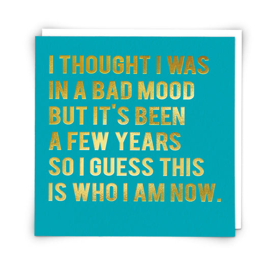 CLOUD NINE CARDS - Bad Mood