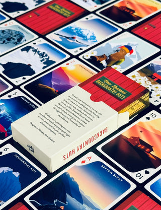 LOVE THY LAND -  PLAYING CARDS - BACKCOUNTRY HUTS