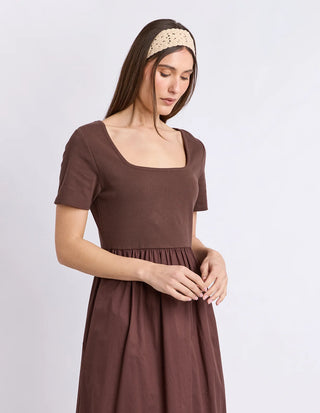 FOXWOOD - ELLA DRESS - Chocolate