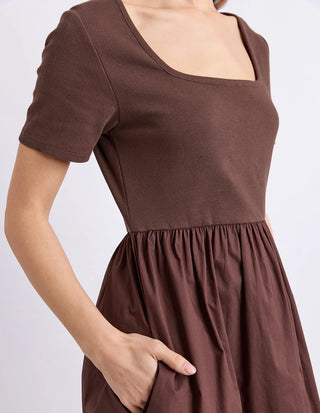 FOXWOOD - ELLA DRESS - Chocolate