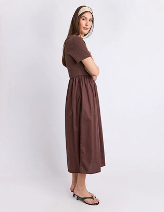 FOXWOOD - ELLA DRESS - Chocolate