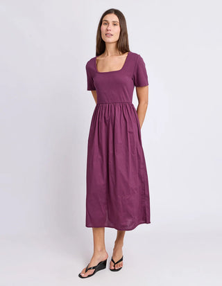 FOXWOOD - ELLA DRESS - Plum