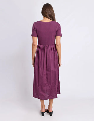 FOXWOOD - ELLA DRESS - Plum