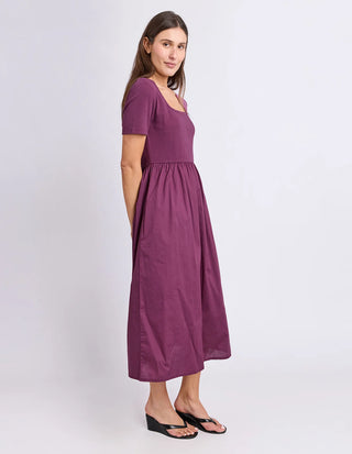 FOXWOOD - ELLA DRESS - Plum